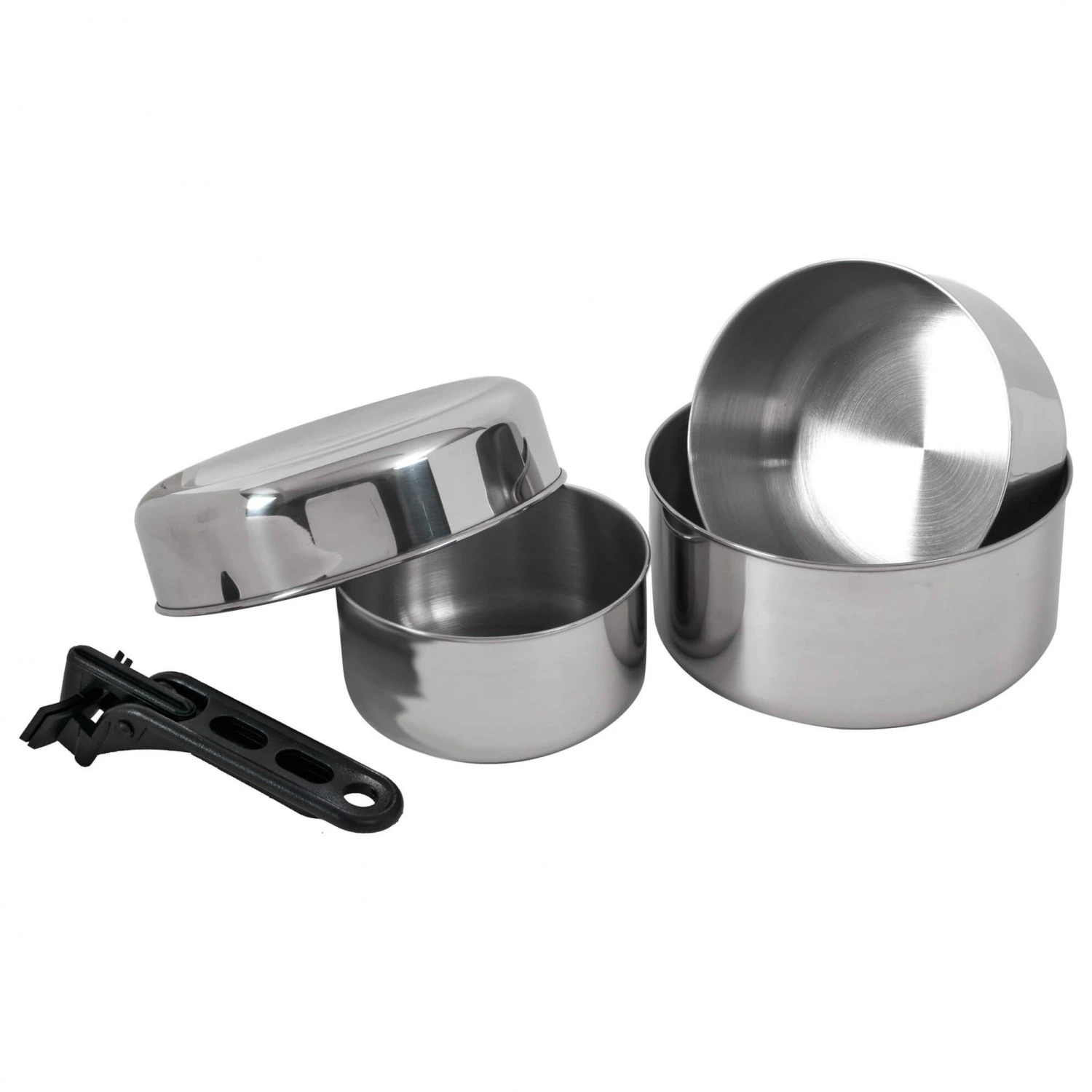 Basic Nature - Biwak Stainless Steel 2 - Popote 3 Basic Nature - Biwak Stainless Steel 2 - Popote