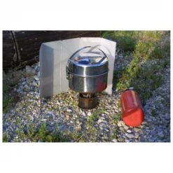 Basic Nature - Pare-vent En Aluminium Pliable -Matériel De Camping basic nature pare vent en aluminium pliable detail 7