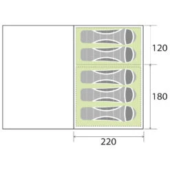 Brunner - Arqus Outdoor 5 - Tente De Groupe -Matériel De Camping brunner arqus outdoor 5 tente de groupe detail 5