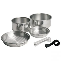 Campingaz - Aluminium Geschirrset Trekking -Matériel De Camping campingaz aluminium geschirrset trekking 1