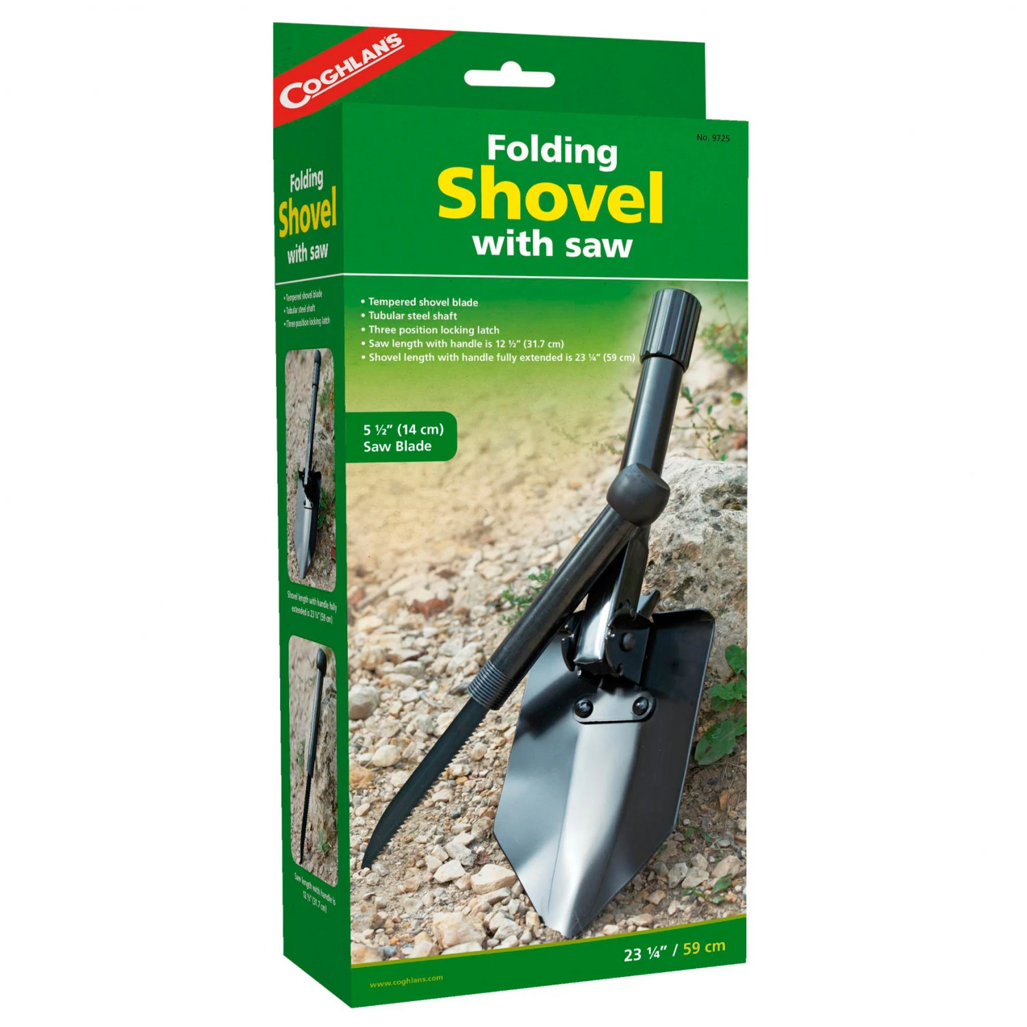 Coghlans - Klappspaten Mit Säge - Bêche Pliante 3 Coghlans - Klappspaten Mit Säge - Bêche Pliante