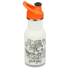 Klean Kanteen - Kid's Classic Narrow With Sport Cap - Gourde -Matériel De Camping klean kanteen kids classic narrow with sport cap gourde 2