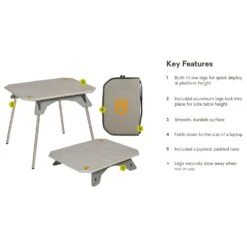 Nemo - Moonlander Table - Table De Camping -Matériel De Camping nemo moonlander table table de camping detail 3