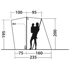 Outwell - Lakecrest - Auvent Camping-car -Matériel De Camping outwell lakecrest auvent camping car detail 5