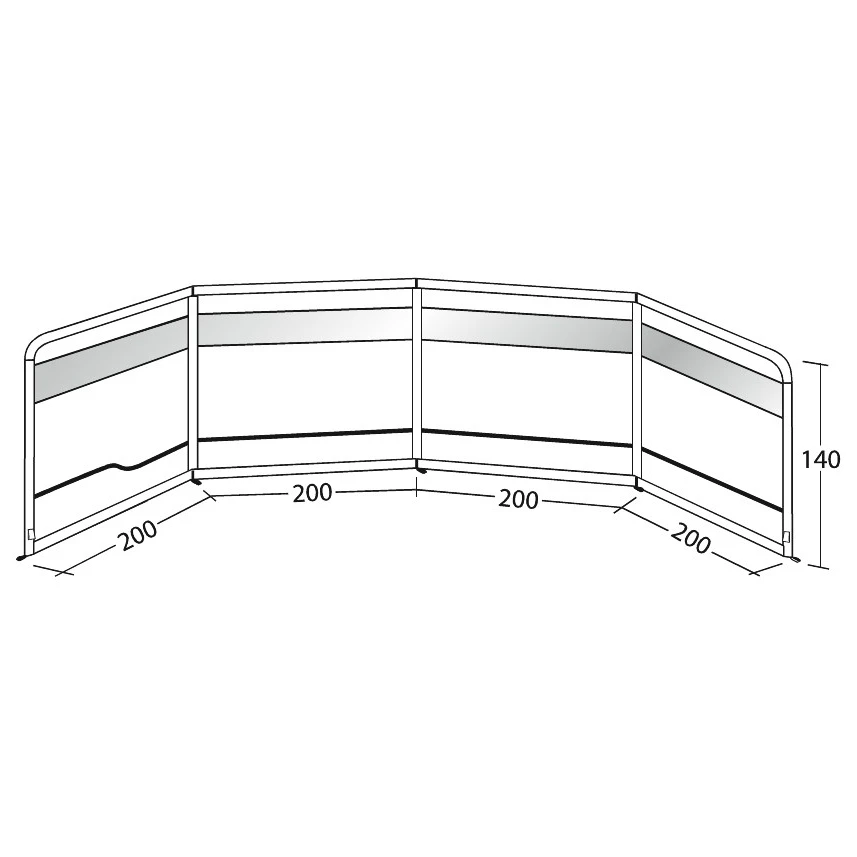 Outwell - Windscreen Air - Rallonge Pour Tente 4 Outwell - Windscreen Air - Rallonge Pour Tente – Image 2