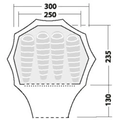 Robens - Fairbanks - Tente 4 Places -Matériel De Camping robens fairbanks tente 4 places detail 3