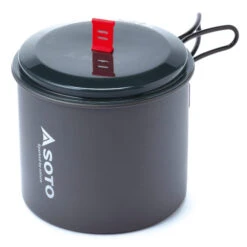 Soto - Amicus W/ Igniter + New River Pot Combo - Réchaud à Gaz -Matériel De Camping soto amicus w igniter new river pot combo rechaud a gaz detail 4